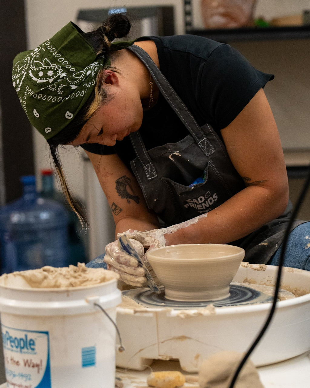 Intro to Wheel Throwing - Wednesdays July 29 - August 26